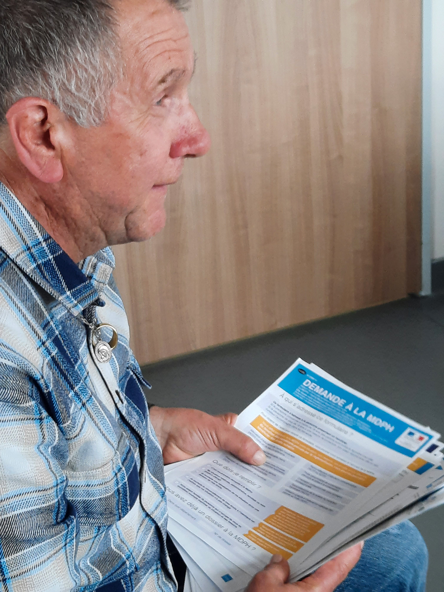 accueil qui adresse le service